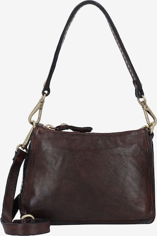 Campomaggi Shoulder Bag 'Kura' in Brown: front