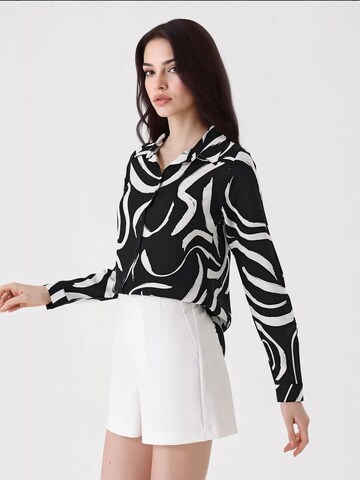 Bigdart Bluse in Schwarz