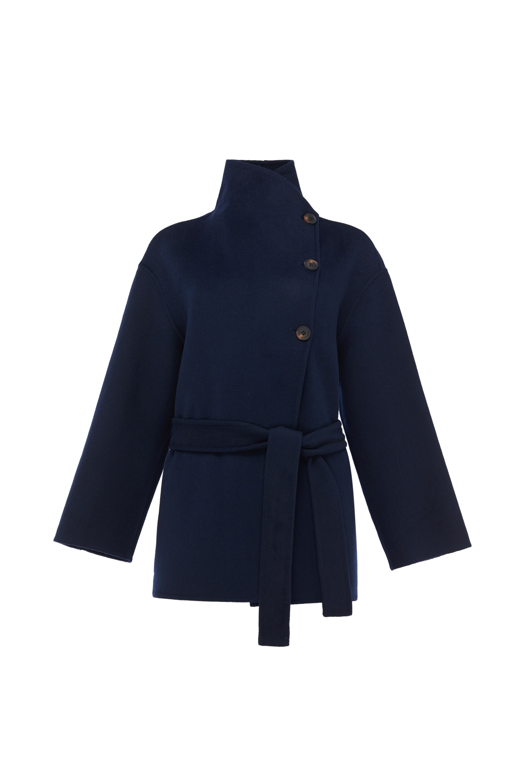 DreiMaster Klassik - Abrigo de entretiempo 'Classic' en azul: frente