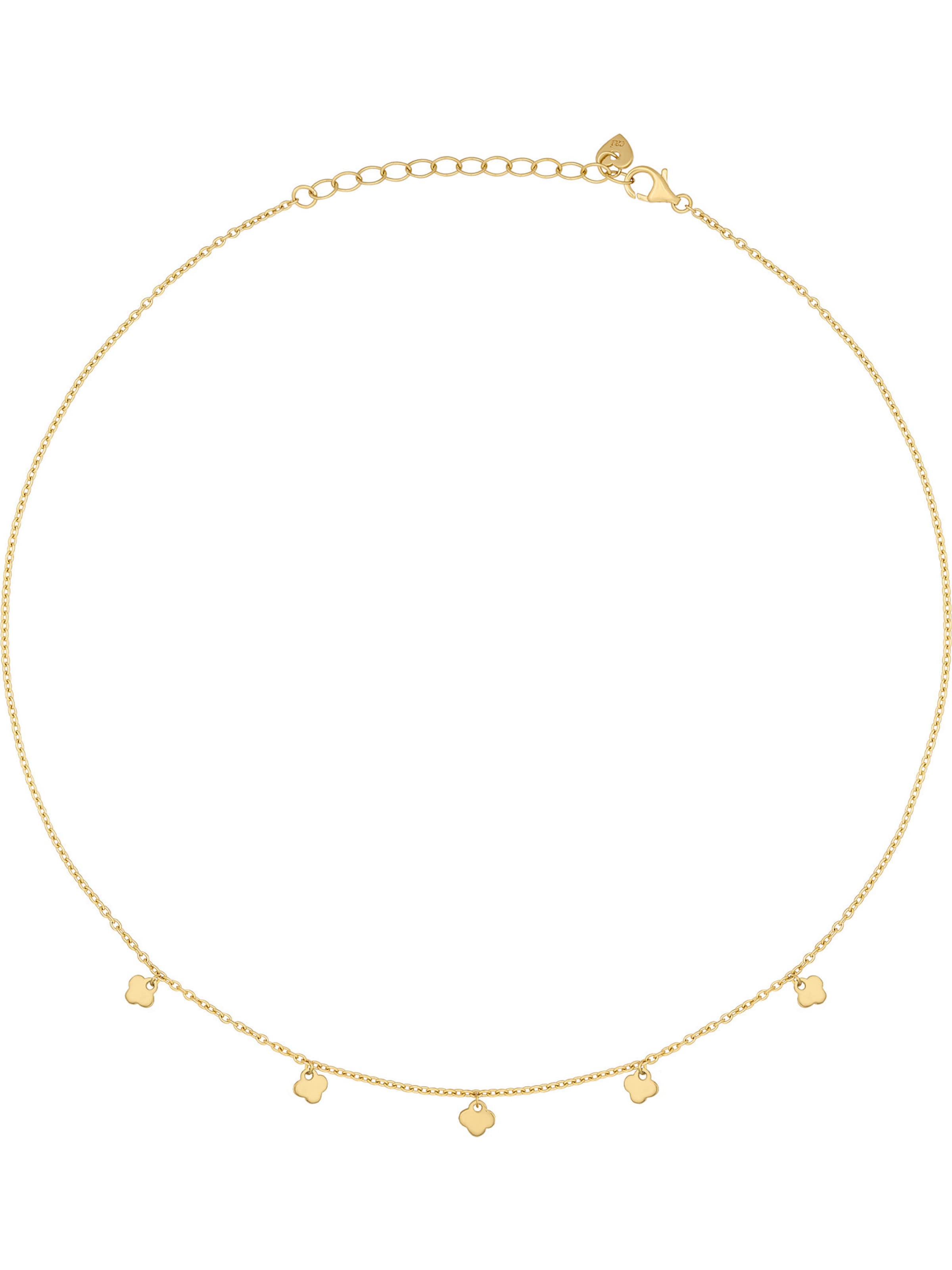 Chaîne caï en or : devant