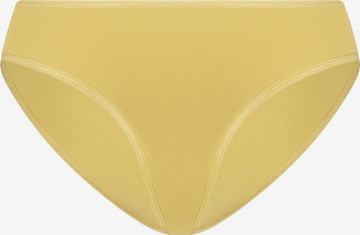 Albero Natur Slip 'Klassischer Bio-Baumwoll Damen Slip' in Gelb: Vorderseite