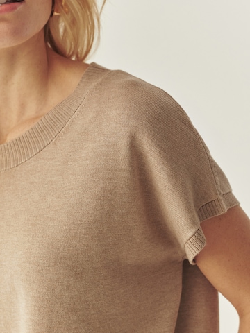 TATUUM Damenbluse Strickware SUFI in Beige