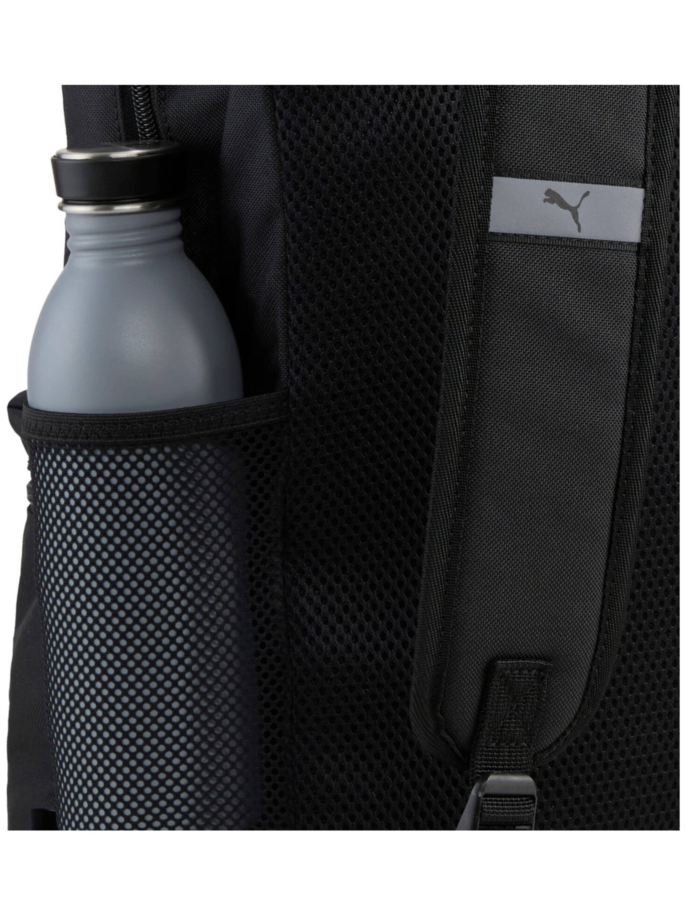 Zaino 'Puma Phase Varsity Backpack 18L' di PUMA in nero