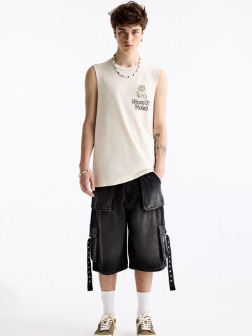 Pull&Bear Shirt in Weiß