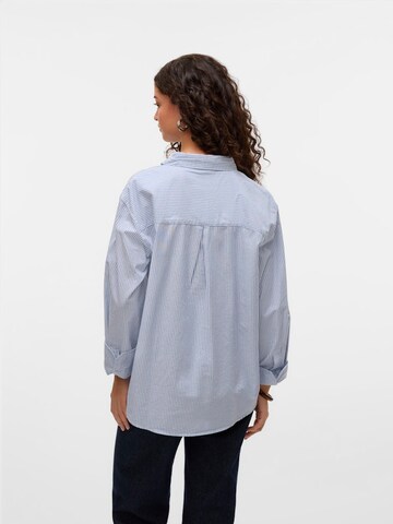 VERO MODA Blouse 'VMIDA' in Blauw
