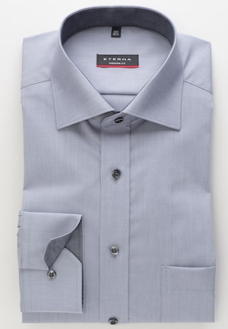 ETERNA Regular fit Button Up Shirt in Grey