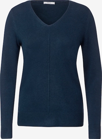 CECIL Sweater in Blue: front