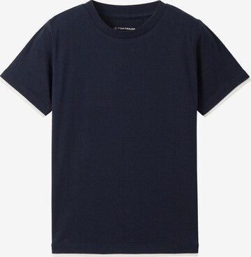 T-Shirt TOM TAILOR en bleu : devant