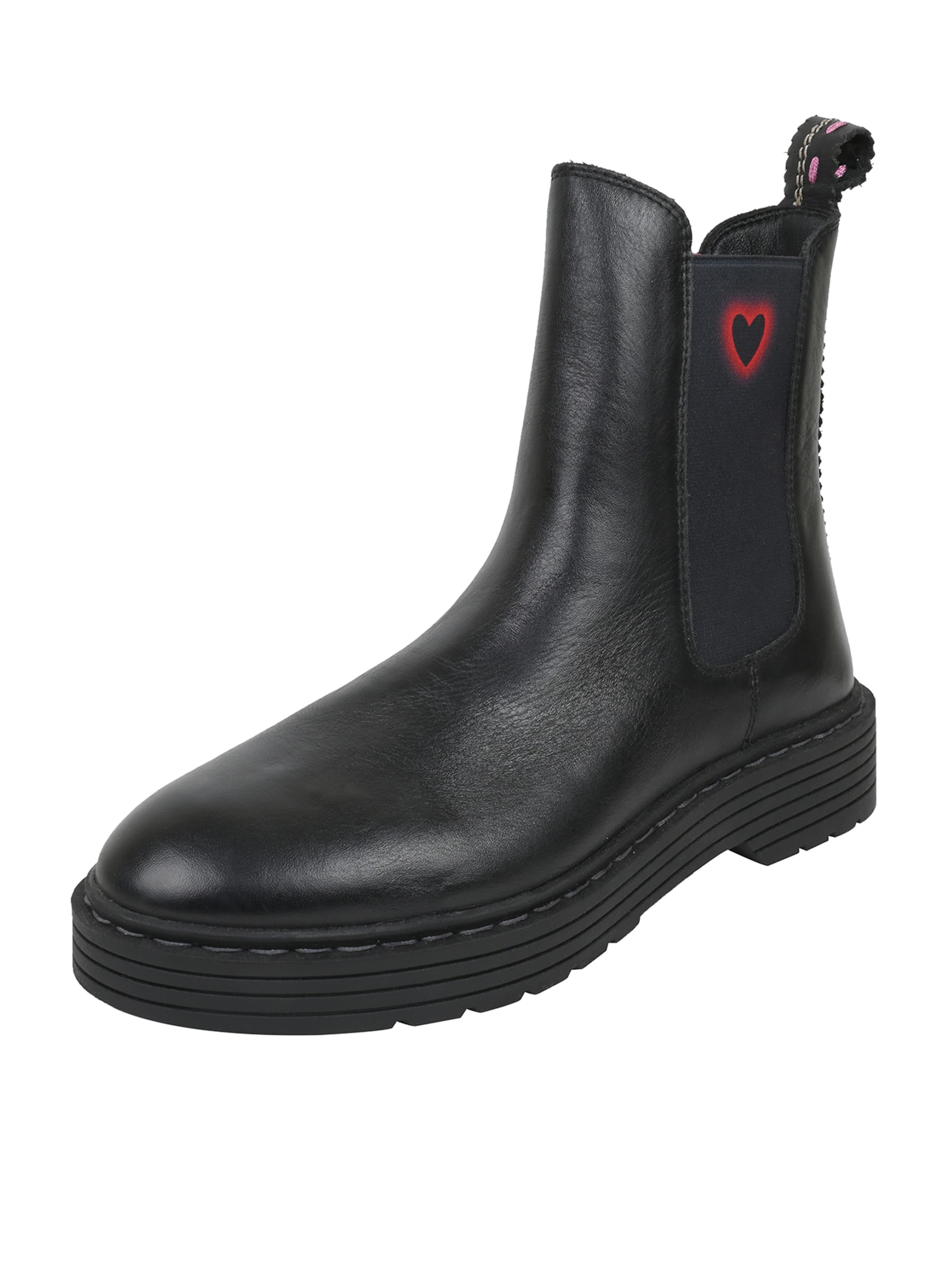 Crickit Chelsea boots ' SAMMY ' in Zwart: voorkant