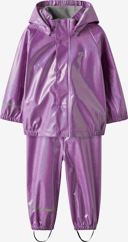NAME IT Athletic Suit in Purple: front
