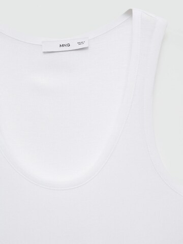 MANGO Top 'BOBAR' in White