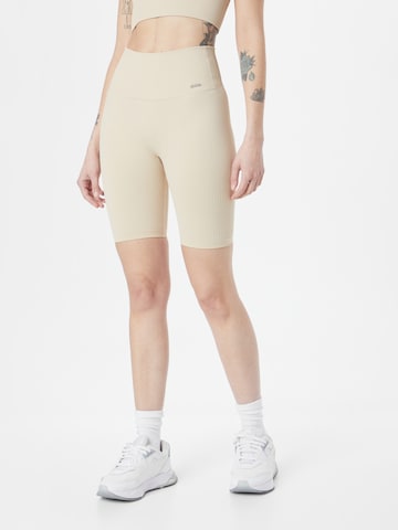 Skinny Pantalon de sport aim'n en beige : devant