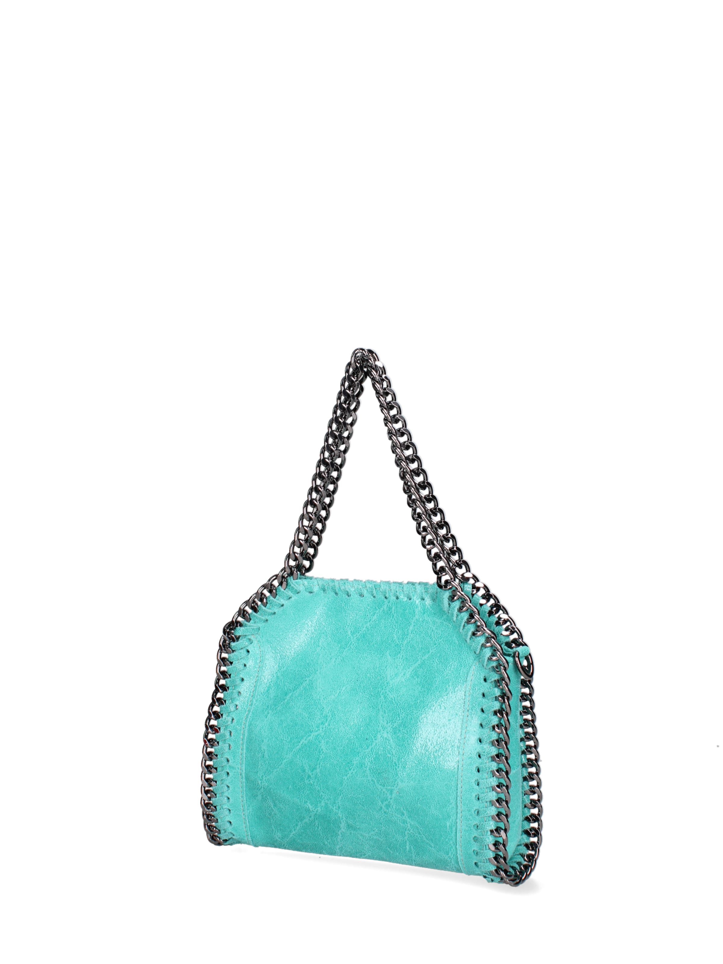 Borsa a mano 'Borsa a mano donna pelle scamosciata stampata con zip - Zefira Chic' di Gave Lux in blu