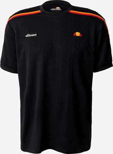 ELLESSE T-Shirt fonctionnel 'Daymer' en rouge / noir, Vue avec produit