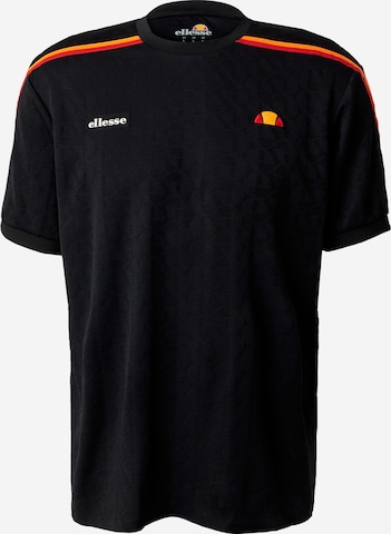 ELLESSE - Camisa funcionais 'Daymer' em preto: frente