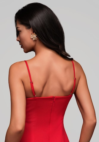 Ombre Evening dress in Red