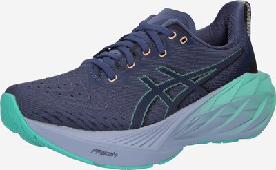 Bėgimo batai 'NOVABLAST 4' iš ASICS, spalva – tamsiai mėlyna jūros spalva / mėtų spalva / juoda, Prekių apžvalga