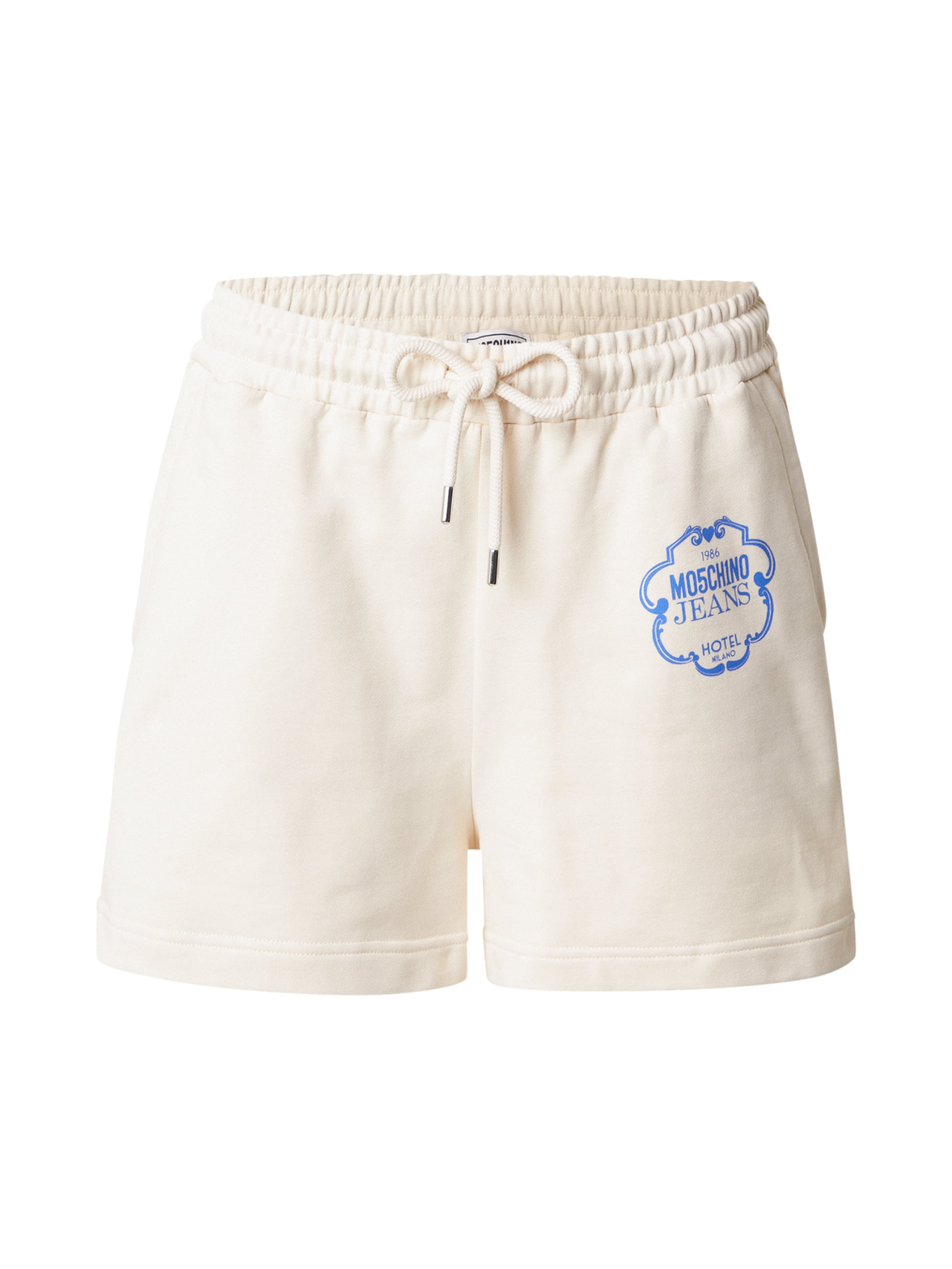 smėlio Moschino Jeans Standartinis Kelnės: priekis