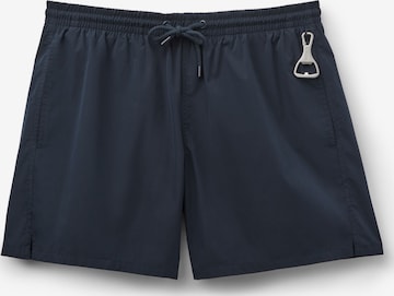 IUMAN Intimissimi Swim Trunks in Blue: front