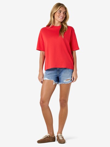 Noisy may Μπλουζάκι 'NMKIM' σε κόκκινο