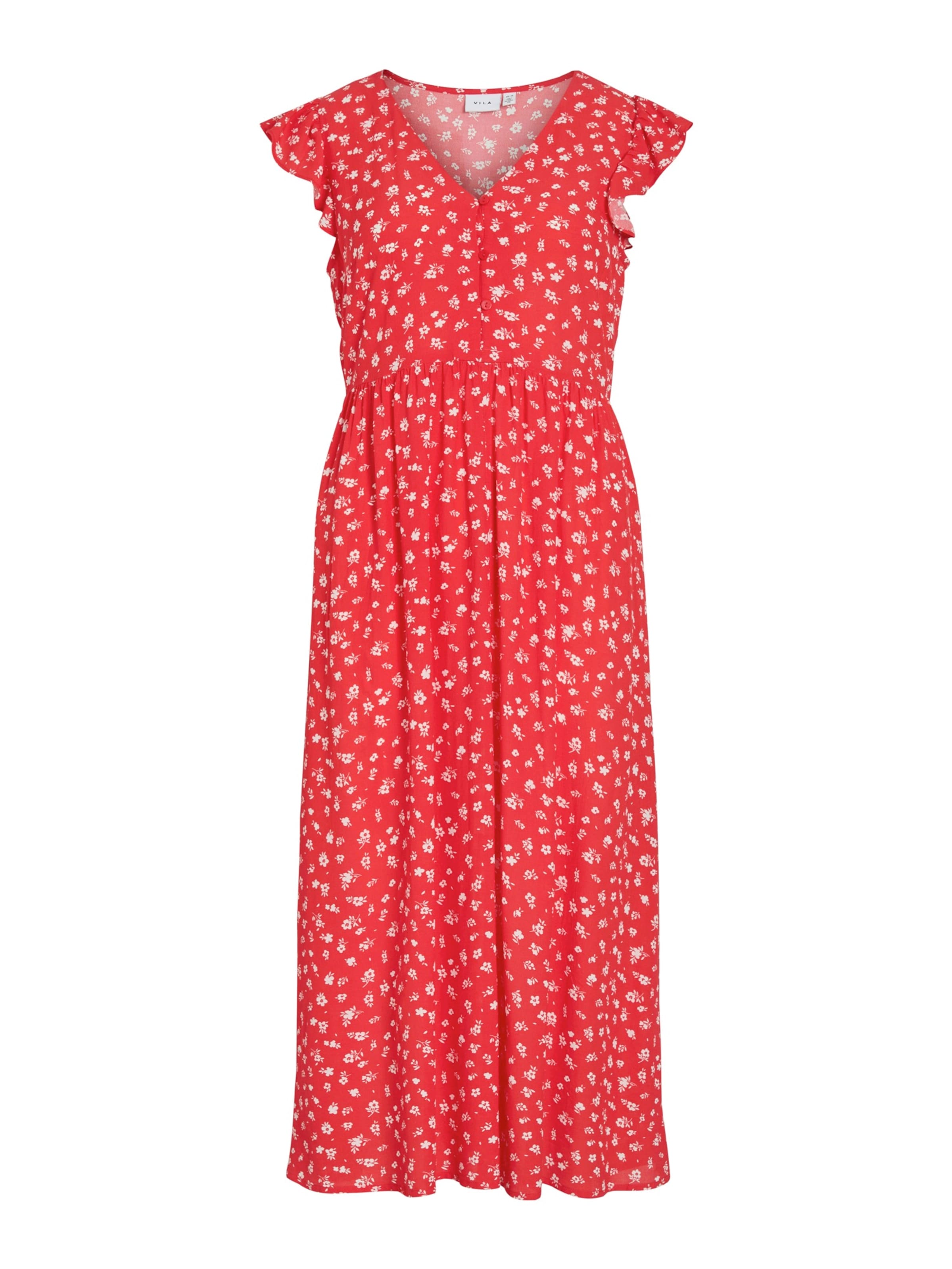 VILA Summer dress 'VIHibiki' in Raspberry / White, Item view