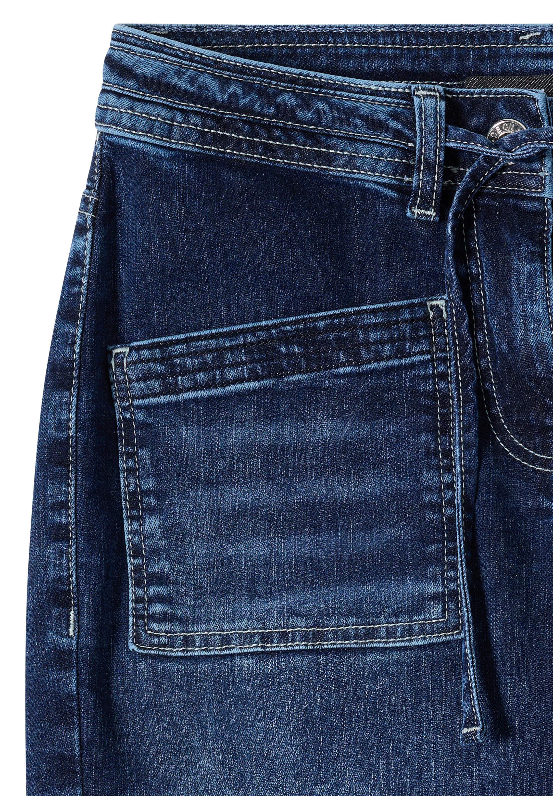 CECIL Slimfit Jeans in Blau