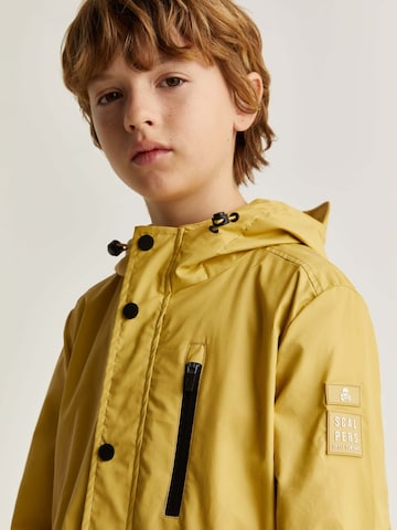 Scalpers Between-season jacket 'Light Raincoat' in Yellow