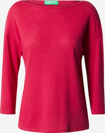 raudona UNITED COLORS OF BENETTON Marškinėliai: priekis