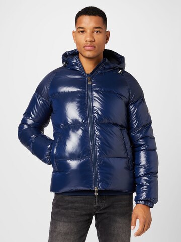 PYRENEX Winterjas 'STEN' in Blauw: voorkant