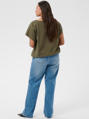 Camicia da donna 'KCNana' di KAFFE CURVE in verde