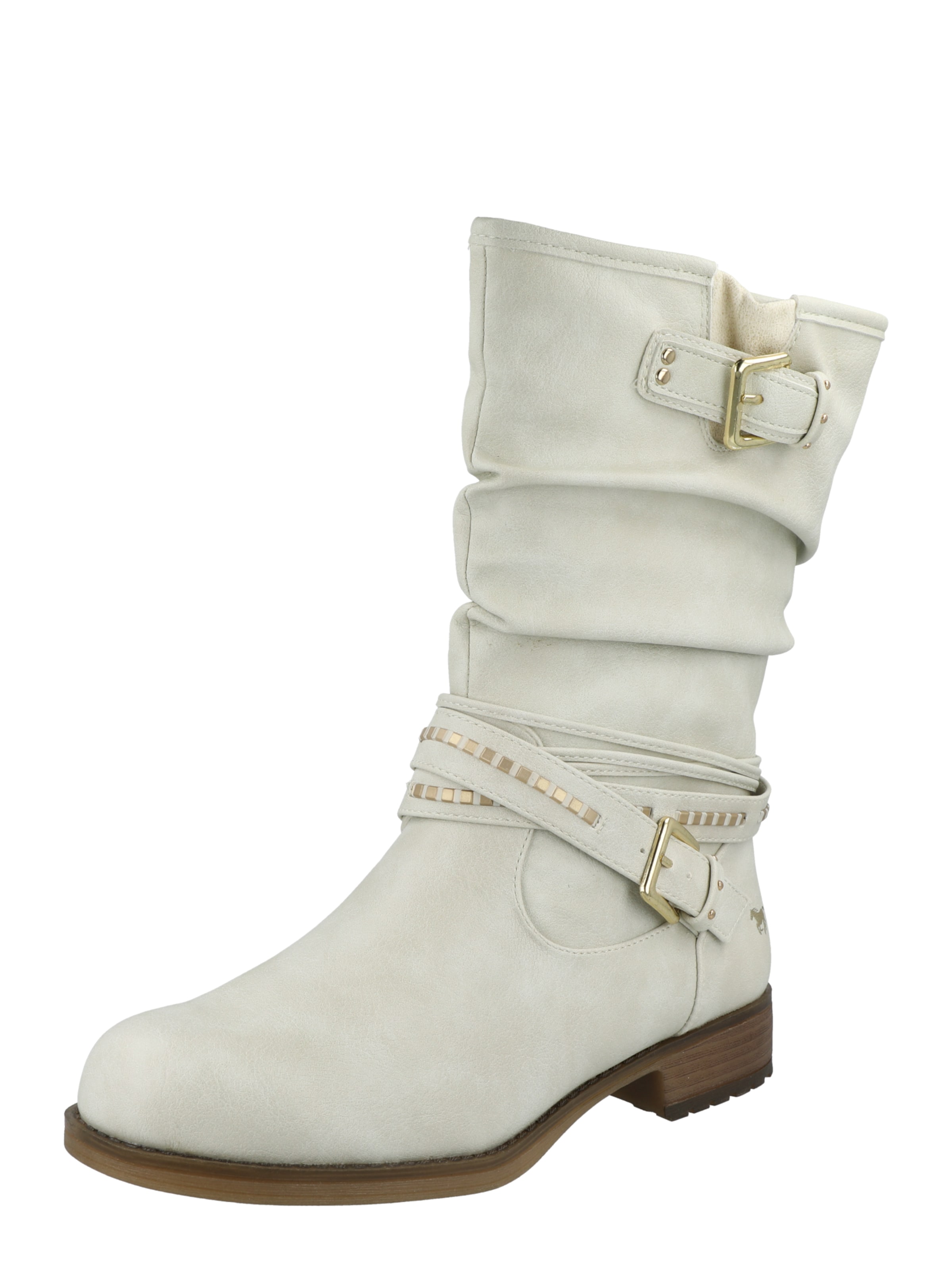 Bottes MUSTANG en beige : devant