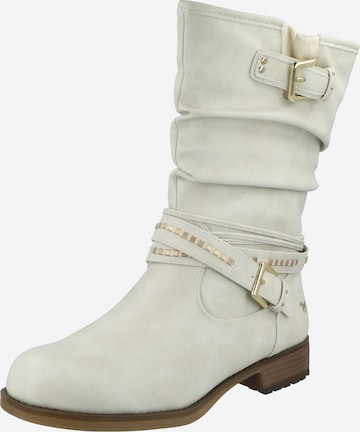 MUSTANG Boots in Beige: front