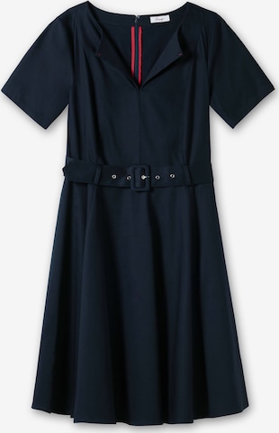 Robe de cocktail SHEEGO en bleu : devant