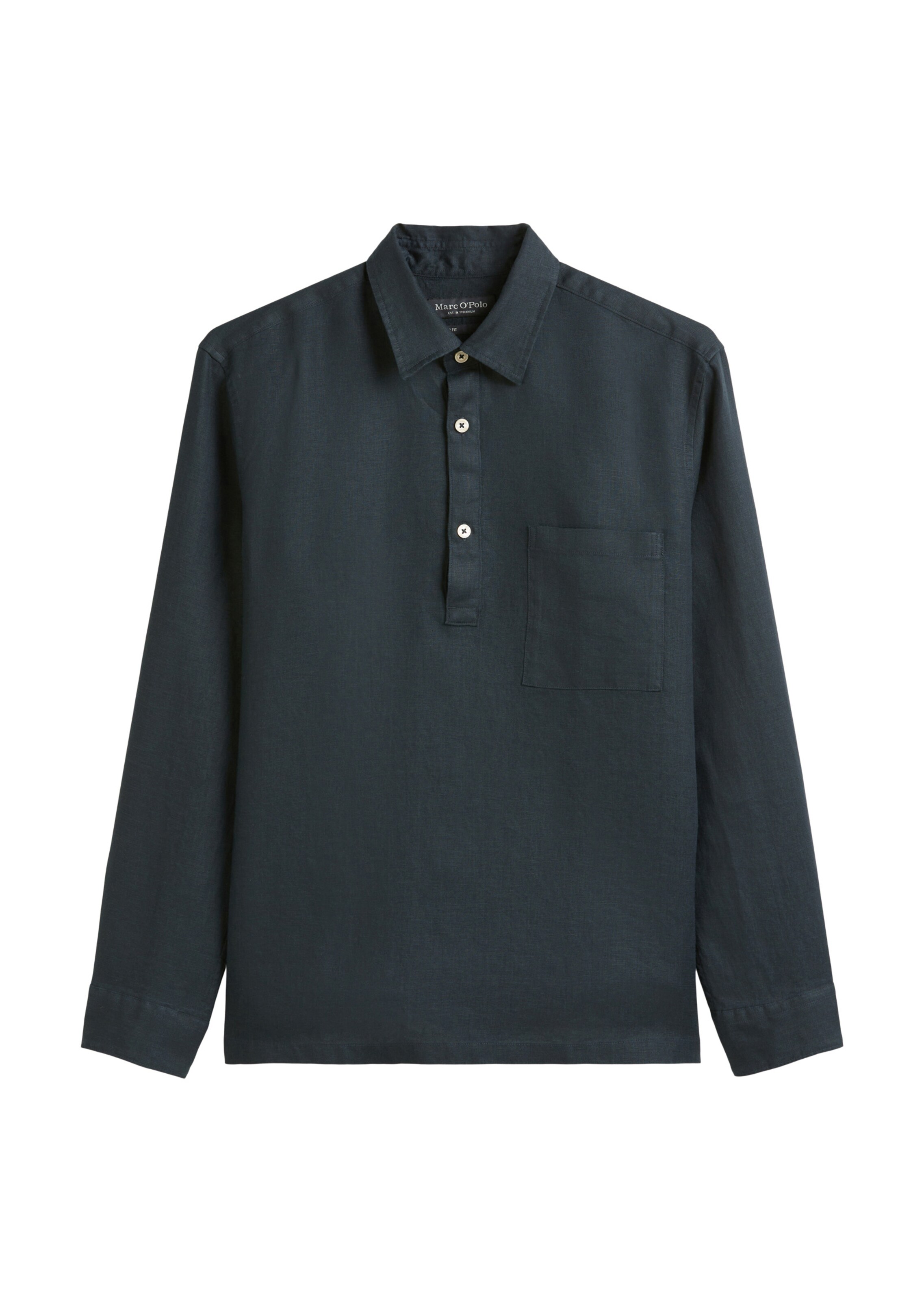 Marc O'Polo Hemd in dunkelblau, Produktansicht