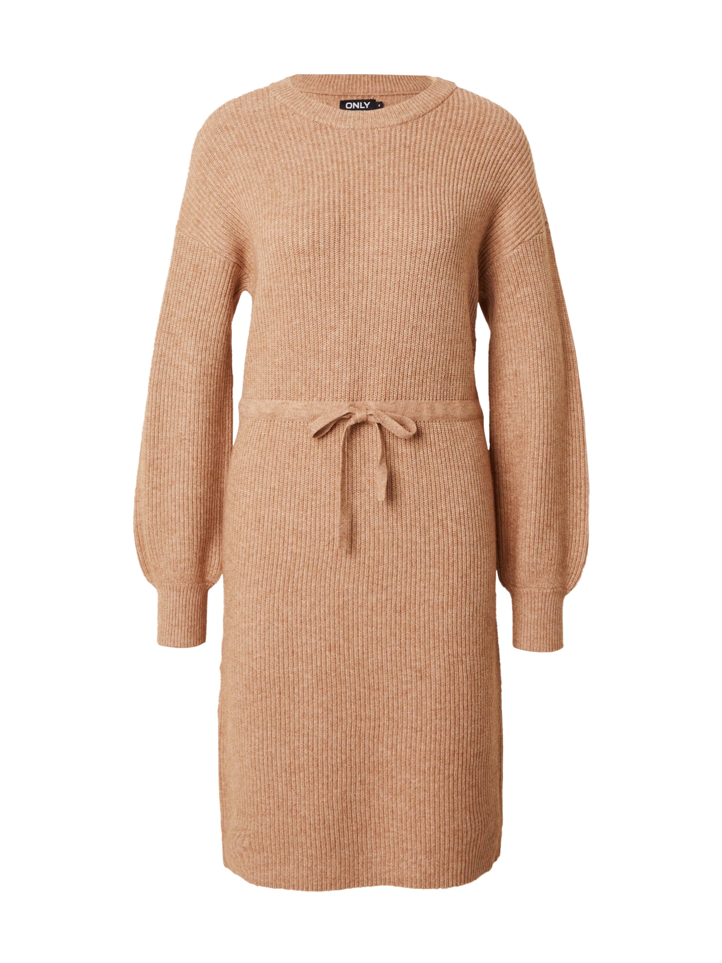 ONLY Kötött ruhák 'KATIA' - barna: elől
