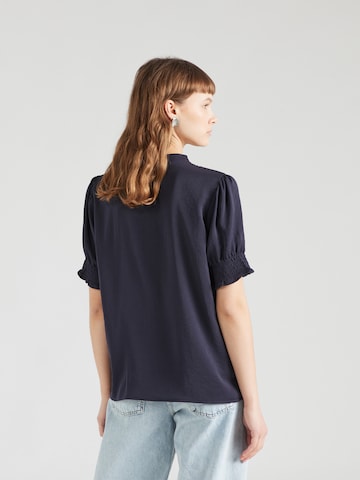 SAINT TROPEZ - Blusa 'Nunni' em azul