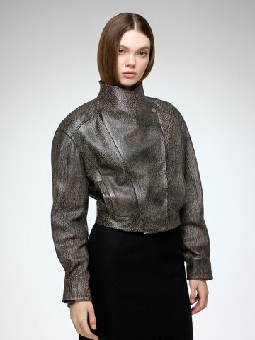 V S P Winter jacket 'Isla' in Brown: front