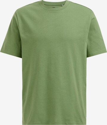 T-Shirt WE Fashion en vert : devant