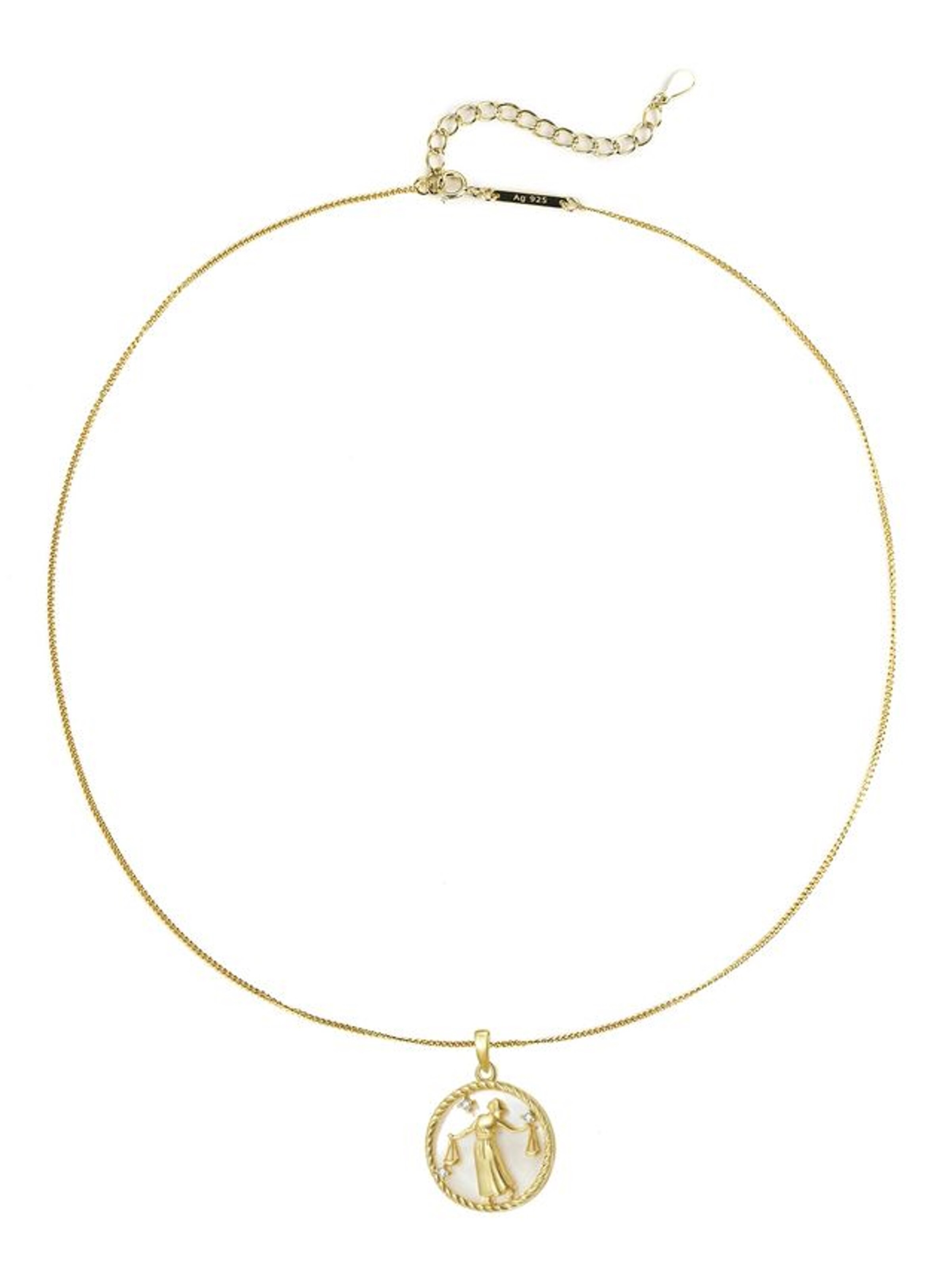 Chaîne 'Libra' Hey Happiness en or