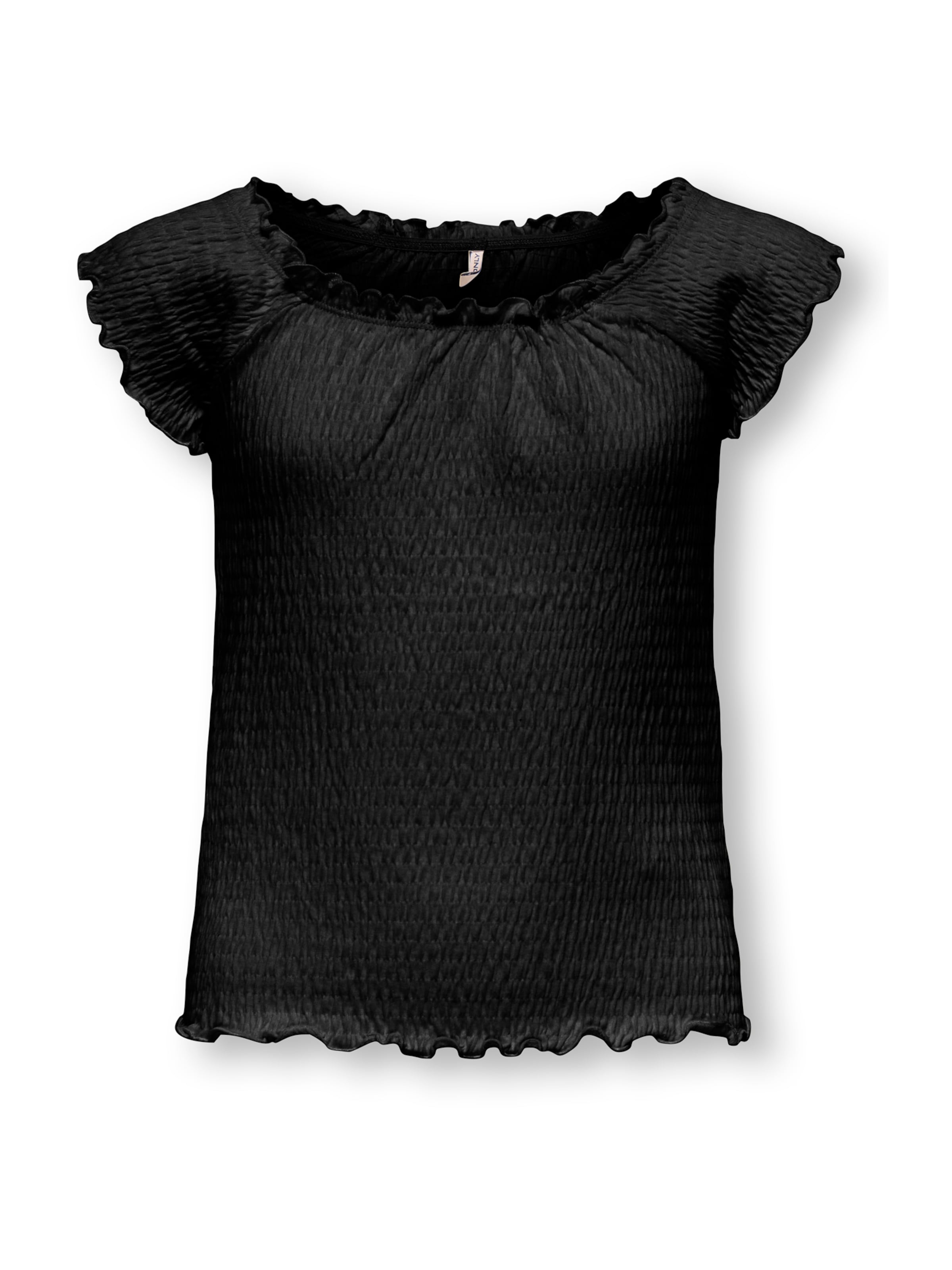 ONLY GIRLS Shirt 'KOGJOJO' in Black: front