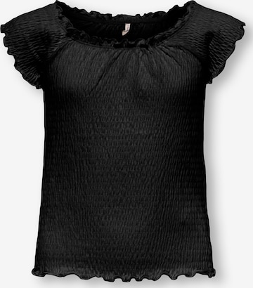 ONLY GIRLS Shirt 'KOGJOJO' in Black: front
