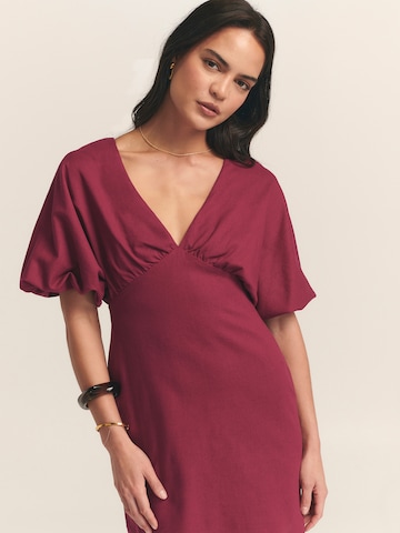 St MRLO - Vestido 'Palm' en rojo