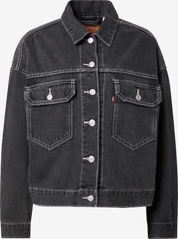 LEVI'S ® Between-Season Jacket 'Carpenter Trucker' in Black: front