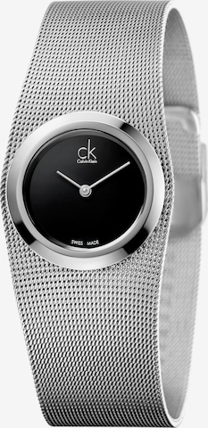 Calvin Klein Analoog horloge in Zilver: voorkant