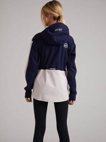JACK1T Outdoor jacket ' Isotope Regenjacke ' in Blue