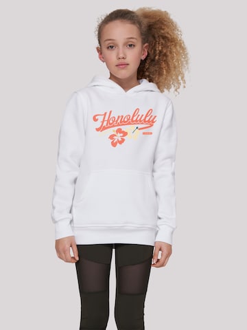 F4NT4STIC Sweatshirt 'Honolulu' in Wit: voorkant