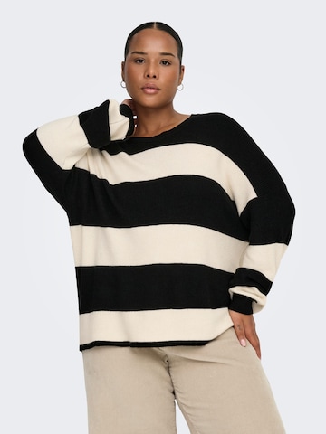 ONLY Carmakoma Pullover 'CARAtia' i sort: forside