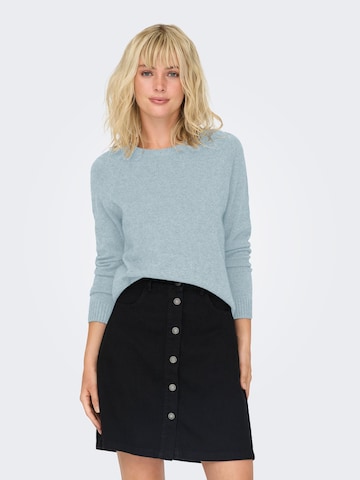 Pull-over 'ONLLesly Kings' ONLY en bleu : devant