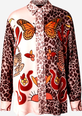 Bluză de la miss goodlife pe bej: față