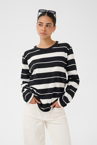 Kaffe - Camiseta en negro: frente